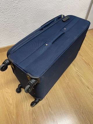 Maleta grande de viaje azul