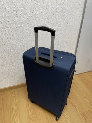Maleta grande de viaje azul