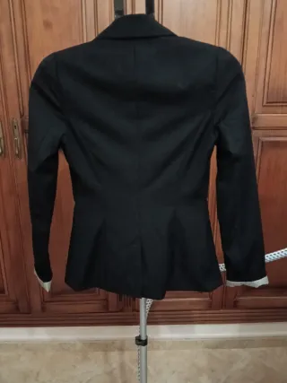 Chaqueta blazers elegante negra Talla XS