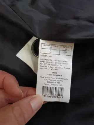 Chaqueta blazers elegante negra Talla XS