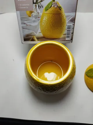 Barattolo Ceramica Limone Livorno Home Nuovo