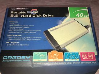 Disco Duro Externo Portátil 2.5 USB 2.0