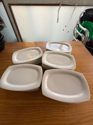 Platos restaurante / Vajilla hostelería / Lote eco