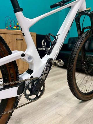 Bicicleta Scott Spark RC team white talla S
