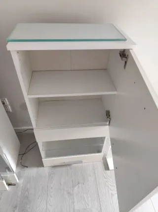 2 Muebles Salón Blancos