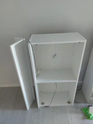 2 Muebles Salón Blancos