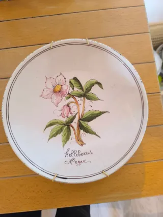 Piatto Royal Copenaghen con fiore