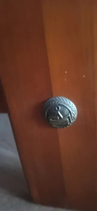 2 Butacas de madera y tela