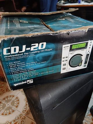 Gemini CDJ-20 Reproductor CD DJ de Segunda mano por 70 EUR en