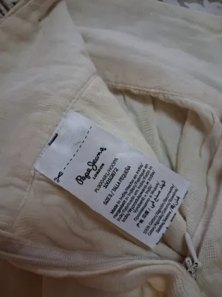 Minifalda Pepe Jeans Beige