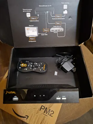 Descodificador Jazztel OHD80 TV