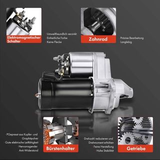 Motor Arranque Opel Corsa B/C 12V Nuevo
