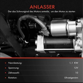 Motor Arranque Opel Corsa B/C 12V Nuevo
