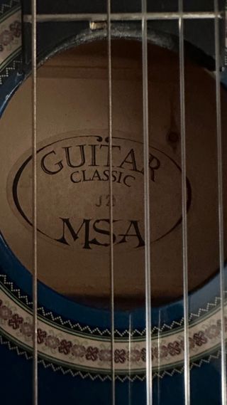 Guitarra Clásica Junior Azul