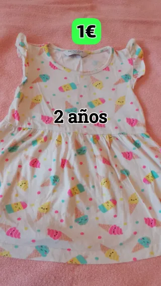 Vestido niña 2 años