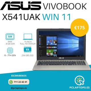Portatile Asus Vivobook X541UAK, (B)