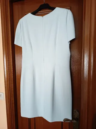 Conjunto Chaqueta Larga y Vestido DIVA'S Azul