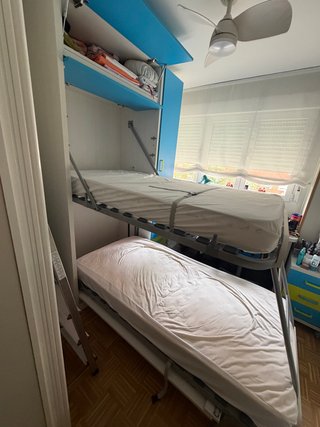 Dormitorio juvenil litera vertical