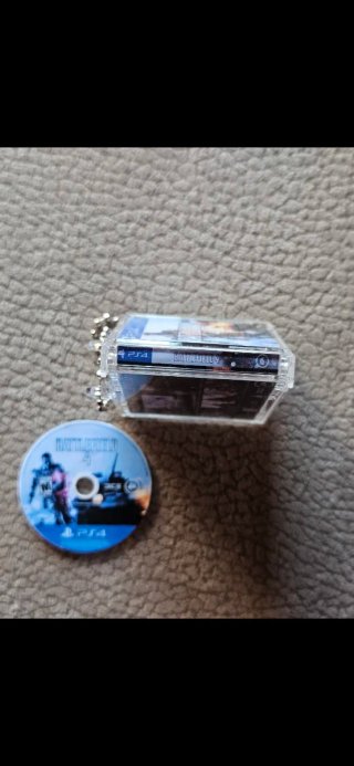 Battlefield 4 ps4 ps1 mini cd NFC portachiavi