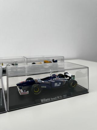 Lote 5 coches F1 Williams 1:43 - Colección RBA