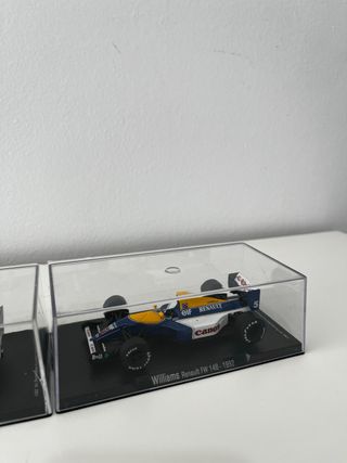 Lote 5 coches F1 Williams 1:43 - Colección RBA
