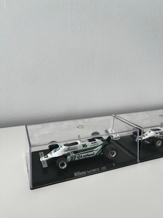 Lote 5 coches F1 Williams 1:43 - Colección RBA