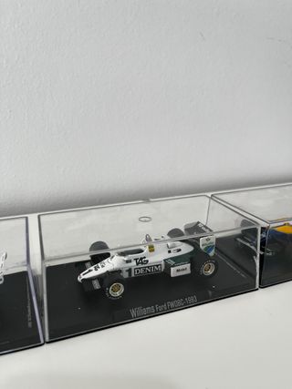 Lote 5 coches F1 Williams 1:43 - Colección RBA