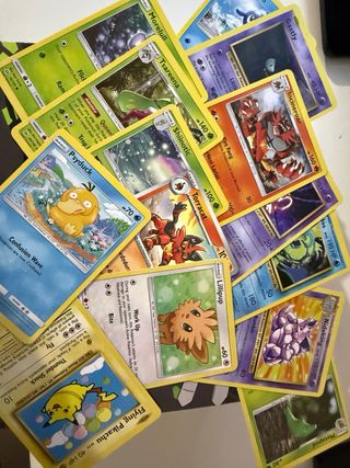 190 Cartas Pokémon Varias Ediciones