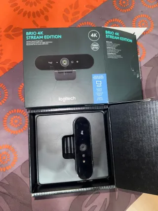 Cámara Logitech Brio 4K Stream Edition