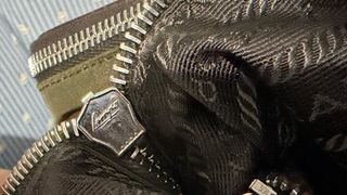 Bolso Prada Marrón/Verde
