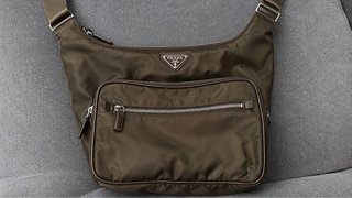Bolso Prada Marrón/Verde