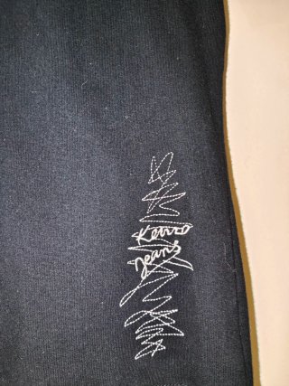 Camiseta Kenzo Jeans Negra Mujer Original