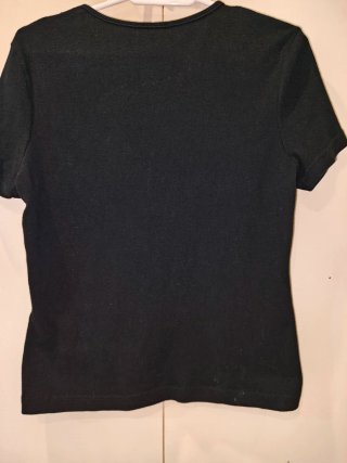 Camiseta Kenzo Jeans Negra Mujer Original