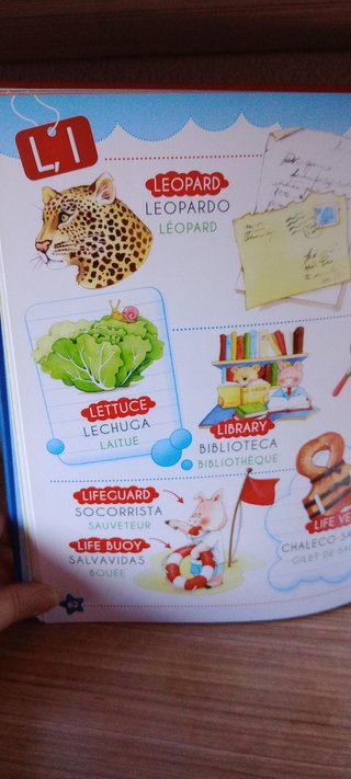 Diccionario infantil Español / Inglés / Francés
