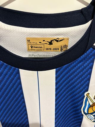 Camiseta Real Sociedad Match Worn certificado