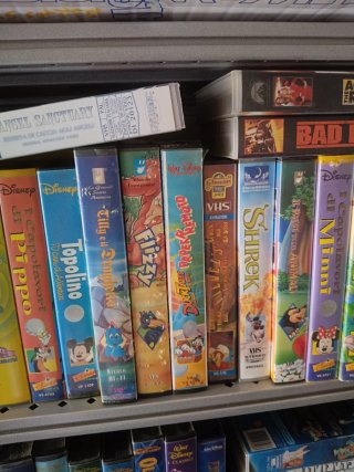 VHS Disney e altri film per bambini