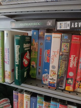 VHS Disney e altri film per bambini