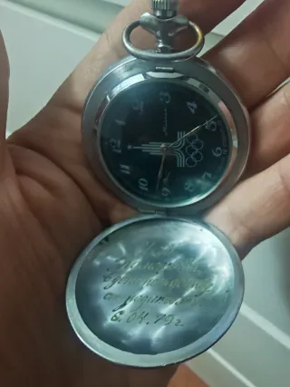 Reloj Bolsillo Juegos olimpicos de Moscú 1980