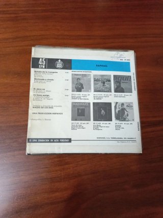 Vinilo Raphael Balada de la Trompeta