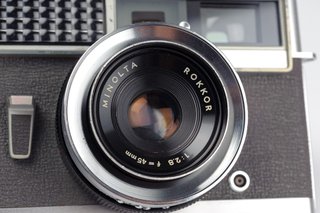 Minolta Uniomat Telemétrica Rokkor 45mm 2.8