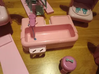 Gimnasio Muñecas Barbie Rosa
