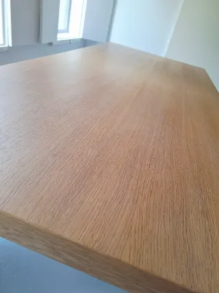 Mesa comedor industrial madera y metal