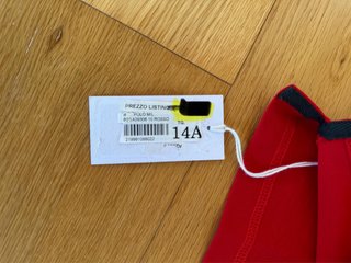 SUN68 Polo Manica Lunga Ragazzo 14Y Rosso