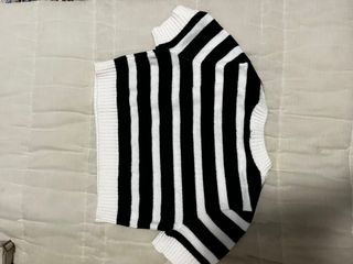 Crop top H&M rayas S