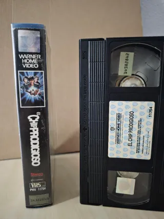 El Chip Prodigioso VHS 1ª Edición Videoclub