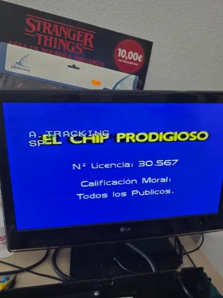 El Chip Prodigioso VHS 1ª Edición Videoclub