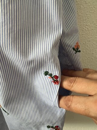 Vestido de tirantes Zara. Talla M