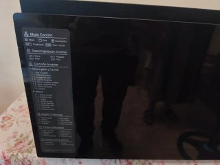Microondas LG MJ3965BPS 39L 4 en 1.