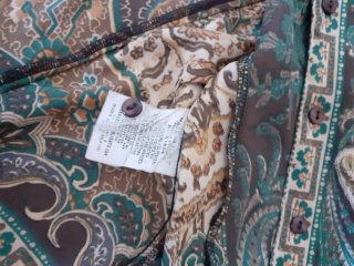 Camicia Nara donna taglia XS fantasia orientale