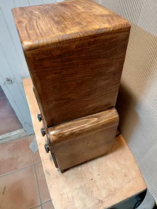 Radio Antigua Madera Decorativa
